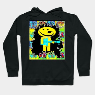 Bass Clef Smiley 2 Hoodie